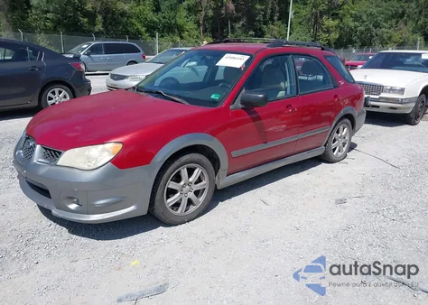 2007 Subaru Impreza Outback Sport из США, поврежденный, VIN JF1GG63637H803755